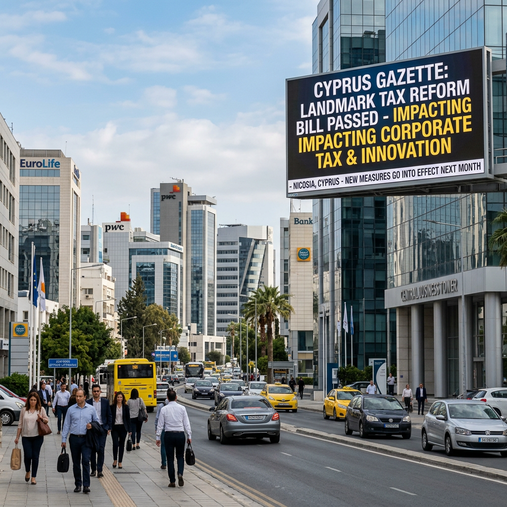 Cyprus Corporate Tax Increased To 15% In 2026